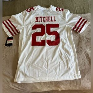 San Francisco 49ers Elijah Mitchell Jersey